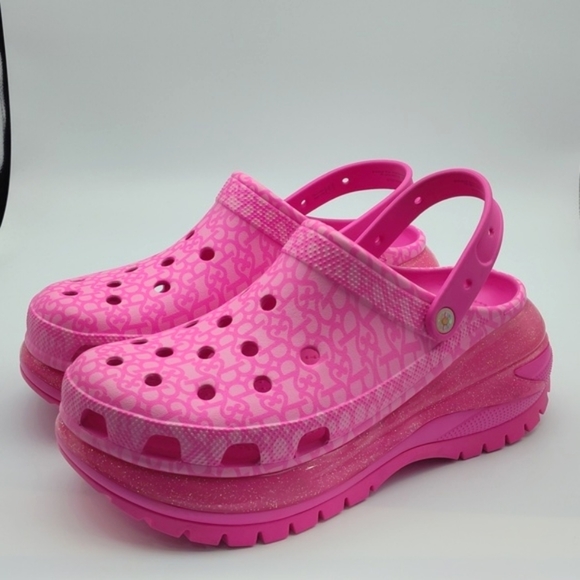 NEW Crocs X Barbie 🩷 Mens 13/ Woman's 15 🌸Limited Edition 🌸 - Picture 12 of 13